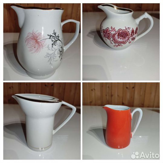 Молочник фарфор СССР