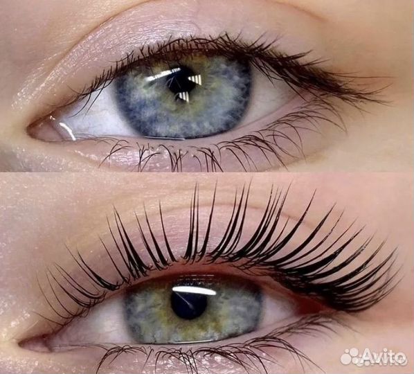 Ламинирование +botox ресниц