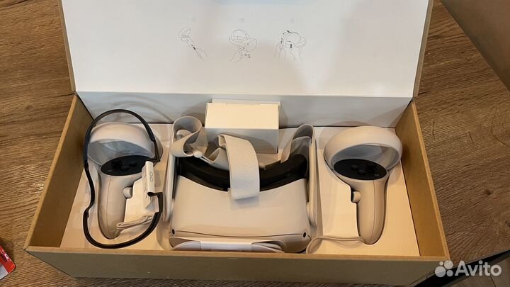 Oculus Quest 2 активированный с играми, весь компл