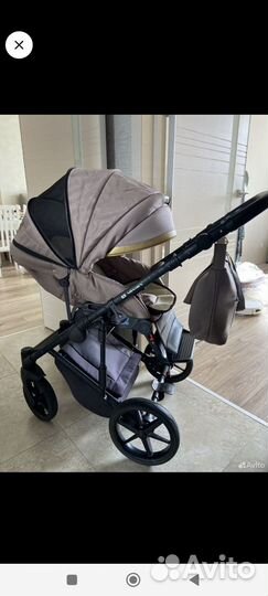 Коляска adamex 3 в 1 бу