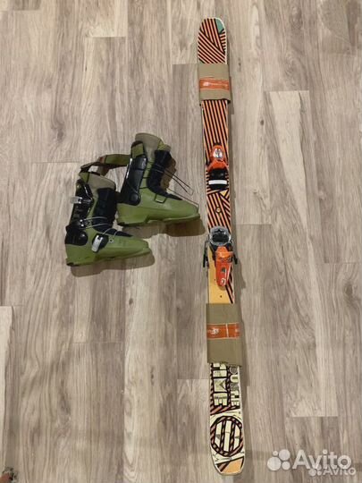 Горные лыжи для парка и фристайл twintip