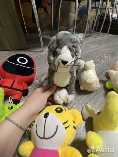 Мягкие игрушки пакетом