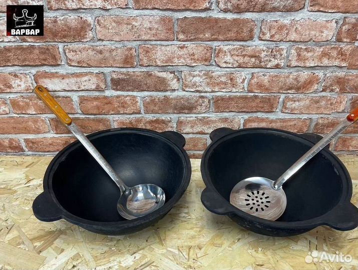 Чугунный казан новый