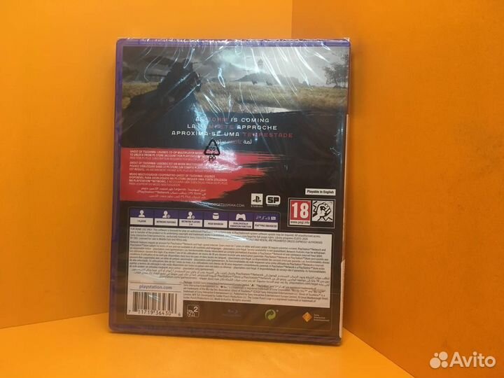 Игра Ghost of Tsushima на Ps4 новая и бу