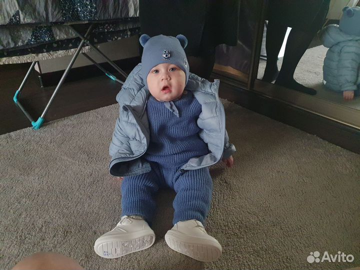 Шапка детская демисезонная 42 44