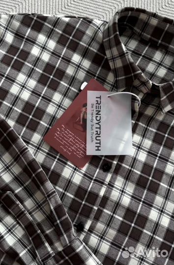 Рубашка в клетку новая