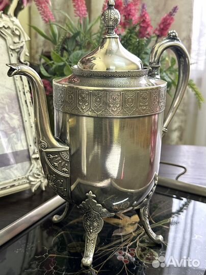 Чайник. Серебрение. Англия