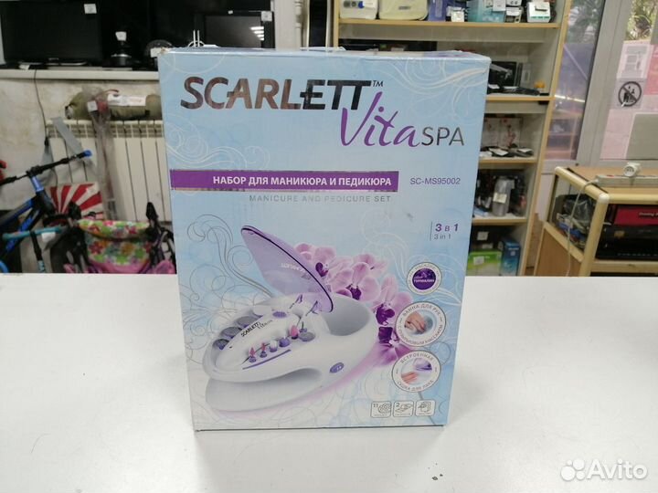 Аппарат для маникюра и педикюра Scarlett Vita Spa