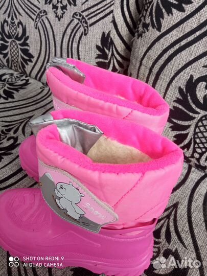 Сапожки для девочки