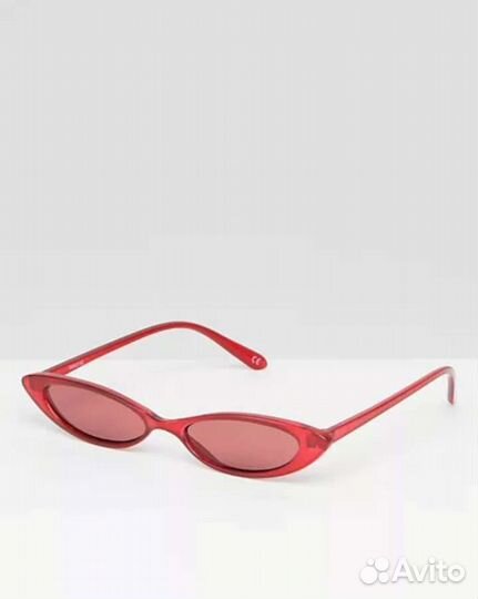 Красные очки ASOS, размер one size