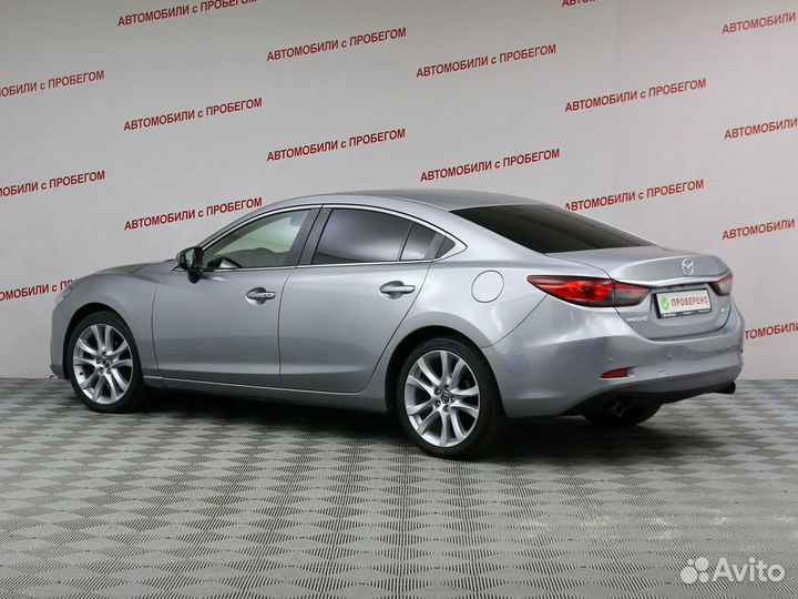 Mazda 6 2.5 AT, 2014, 132 852 км