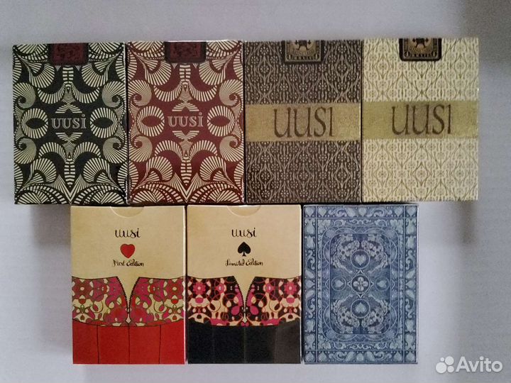 Карты игральные uusi и encarded