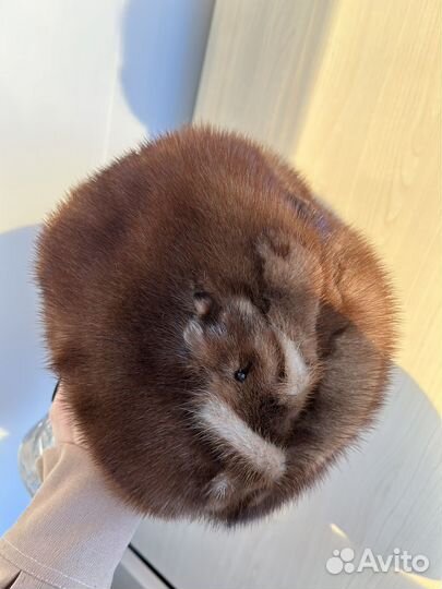 Шапка норковая женская