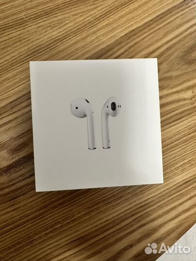 Беспроводные наушники apple airpods 2