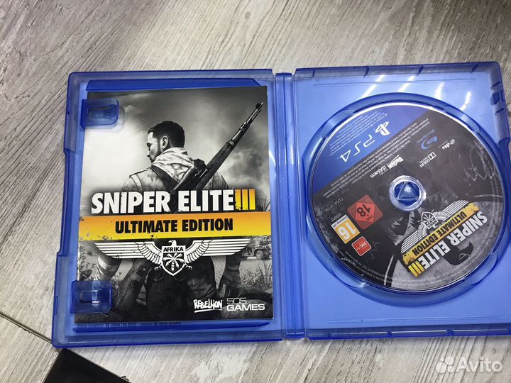 Диск PS4 Sniper Elite 3 доставка