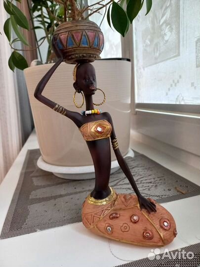 Статуэтка свеча ''Африка'' (новая)
