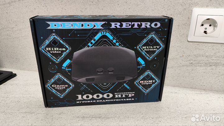 Игровая приставка dendy retro 1000 игр новая
