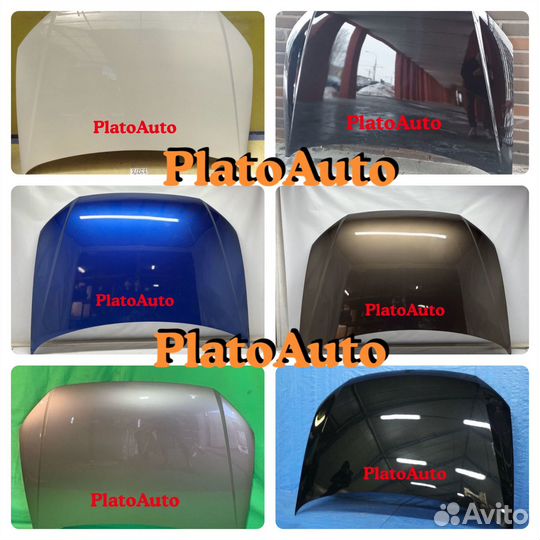 Капот на Volkswagen Polo 5 2015-2020 lc9a2