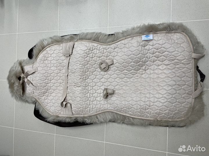 Меховой чехол Лиса+овчина универс размер