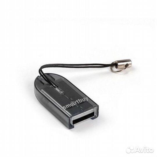 Картридер микро Smartbuy, USB 2.0 - MicroSD, 710 ч
