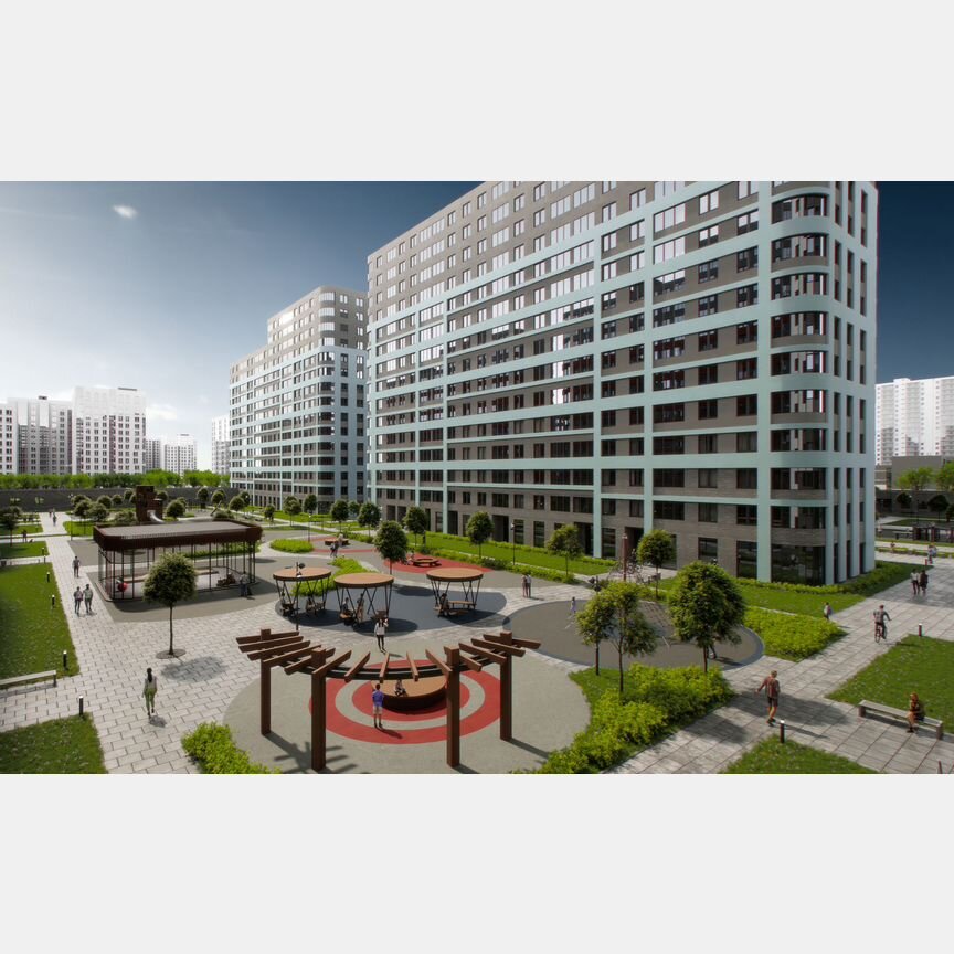 2-к. квартира, 50,6 м², 14/17 эт.