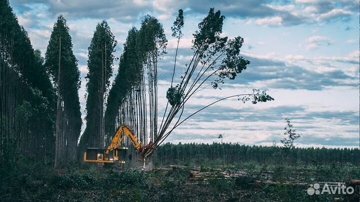 Валочно-пакетирующая машина Komatsu PC350F c 720K