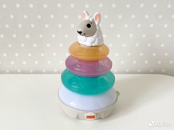 Пирамидка лама fisher price linkimals