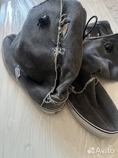 Кеды сапоги vans