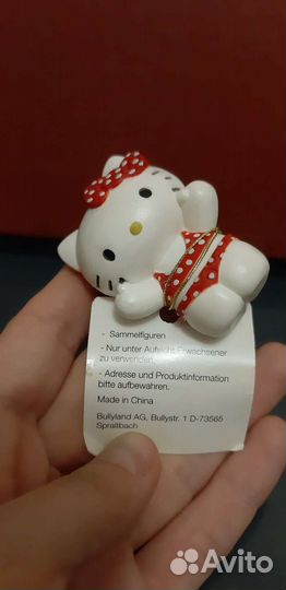 Фигурка кошка Hello kitty маленькая статуэтка