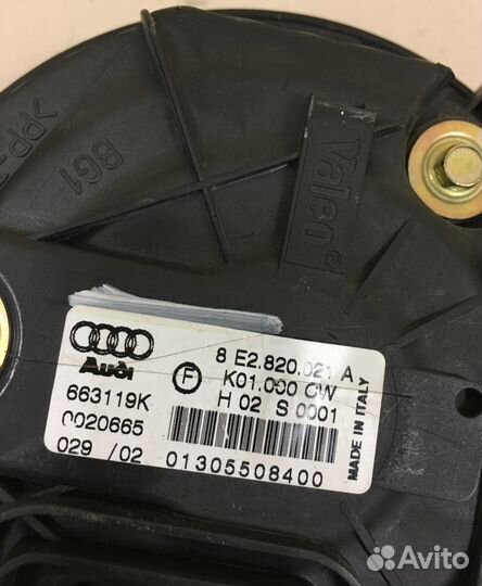 Мотор (вентилятор) печки audi A4 B6