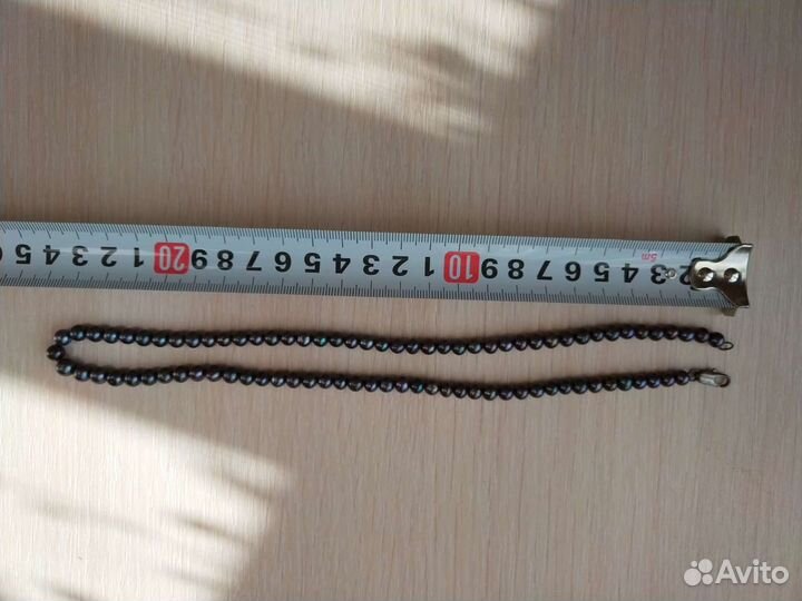 Бусы из натурального жемчуга