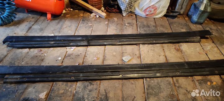 Пороги пластиковые на ваз 2170 приора, 2110,2112