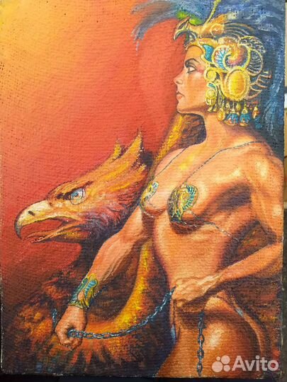 Картина масло 90е годы