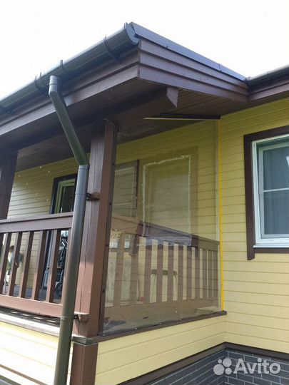 Мягкие окна для беседки / расчет по фото