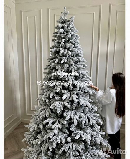 Елка искусственная Заснеженная Премиальная