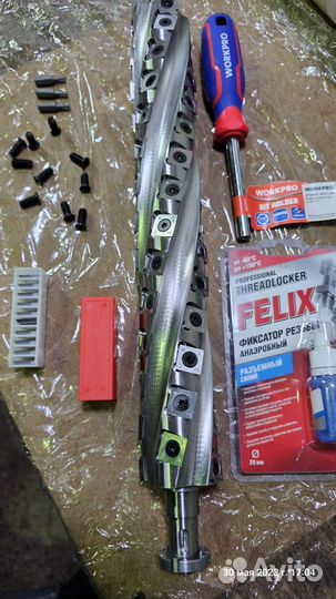 Вал строгальный Helical на Dewalt DW-735 4 ряда