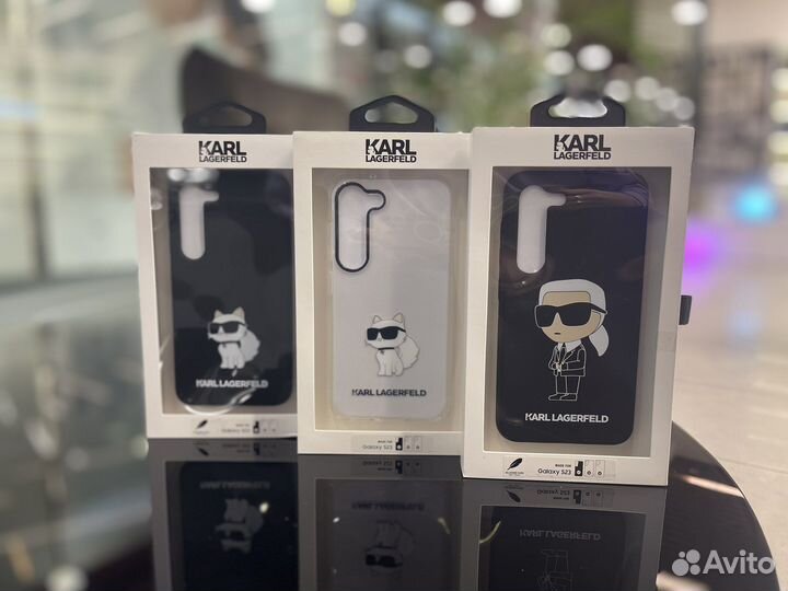 Чехол оригинал Karl Lagerfeld на Samsung