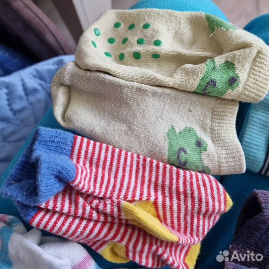 Носки детские б/у с рождения до года