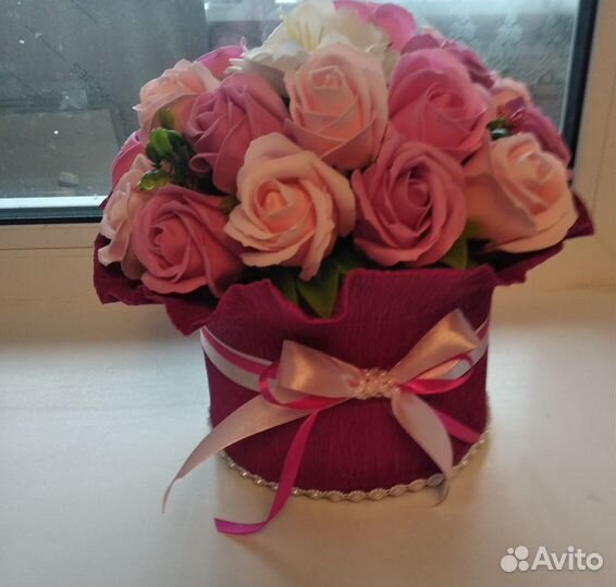 Букеты из мыла ручной работы