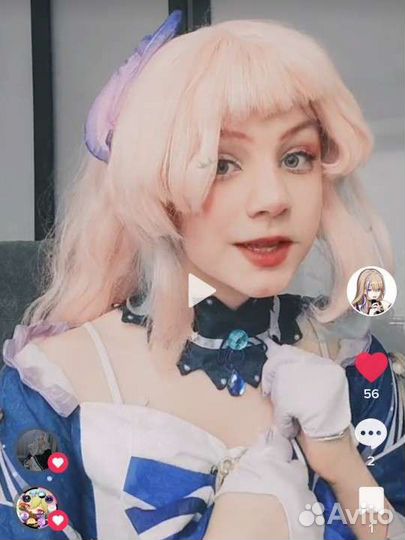 Косплей кокоми геншин