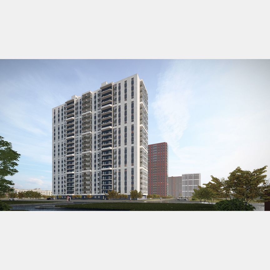 1-к. квартира, 30,3 м², 17/22 эт.