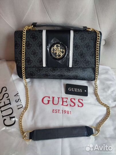 Сумка женская клатч guess, 4 цвета новая