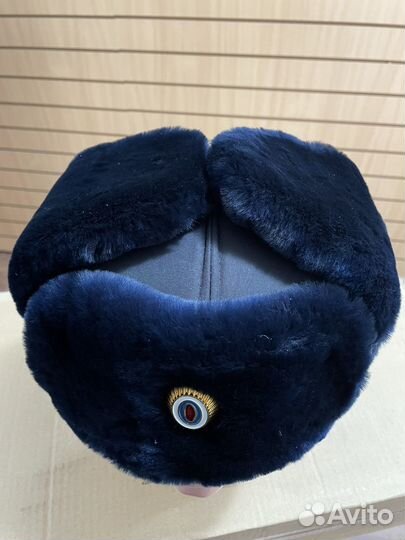 Шапка зимняя мвд