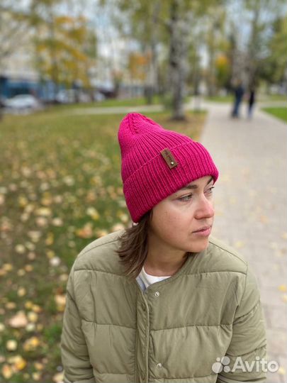 Шапка женская вязаная