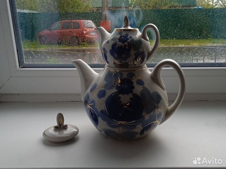 Заварочный чайник фарфоровый
