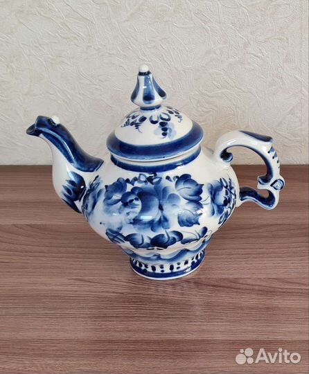 Гжель. 6 предметов. Возможна раздельная продажа