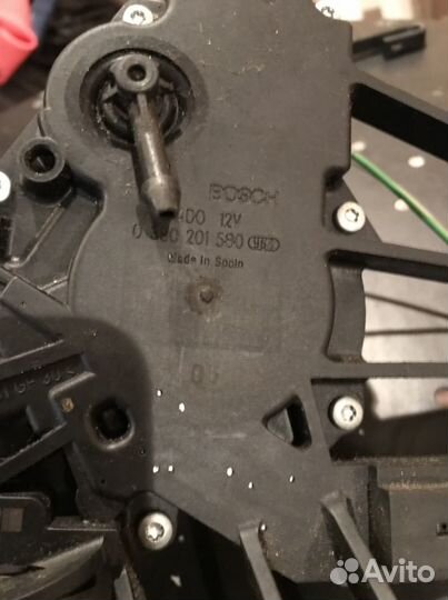 Моторчик стеклоочистителя пежо партнер