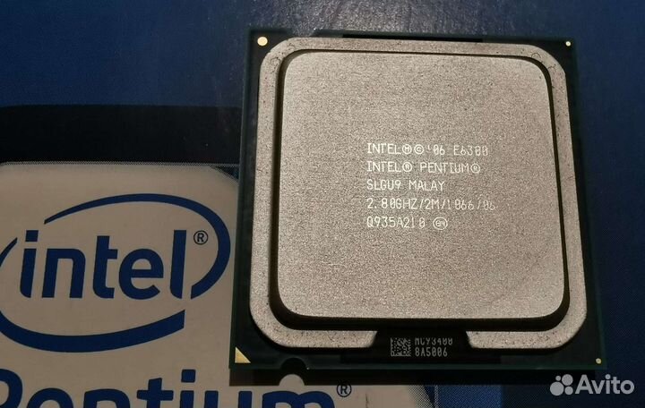 Процессор Intel Pentium E6300 LGA775