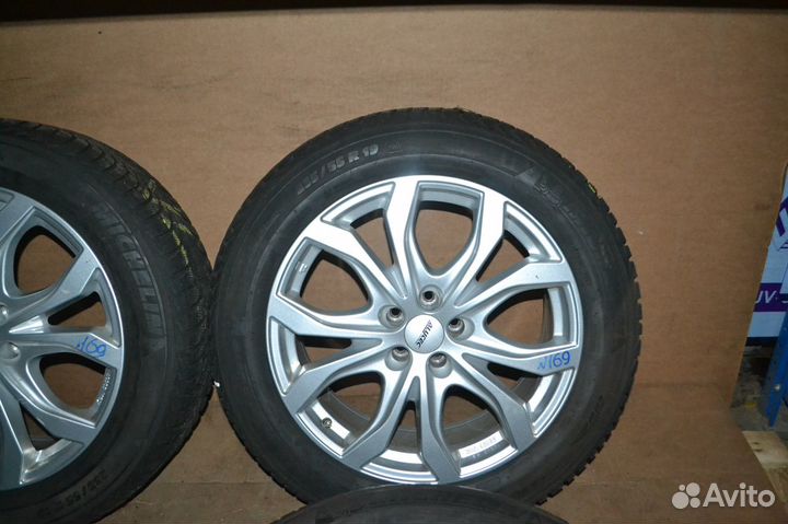 Диски бу R19 с зимними шинами 235 55 19