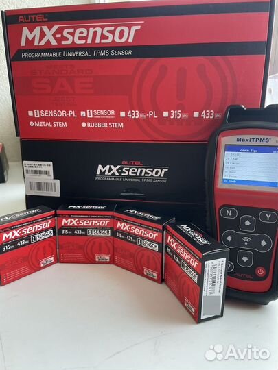 Датчики давления шин Autel tpms, диагностика